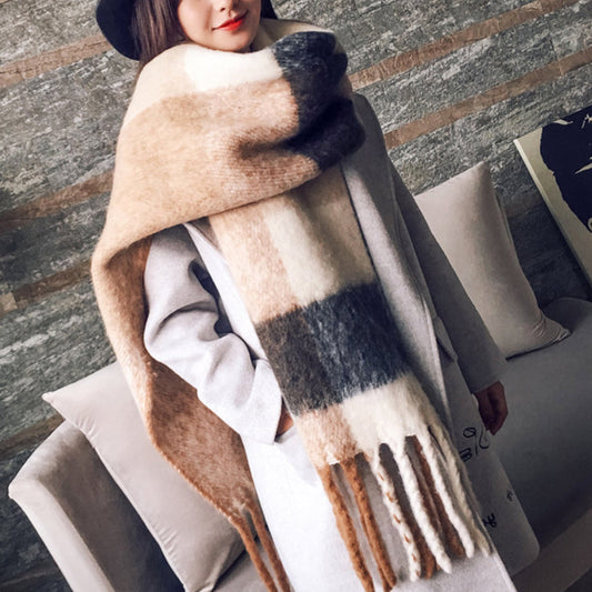 Cashmere Sjaal - LuxeWrap - Zachte Textuur - Elegante Accessoire
