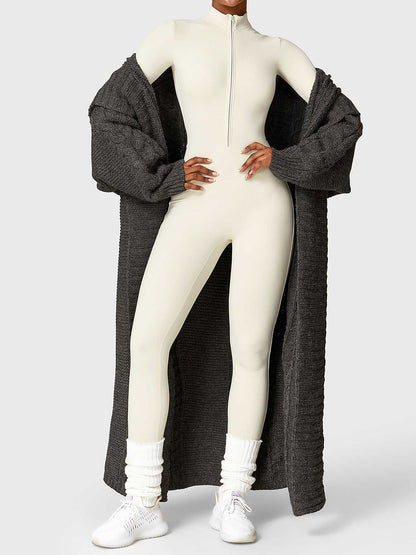 Fleece Jumpsuit - GymFit - Cozy Comfort - Stijlvol Design