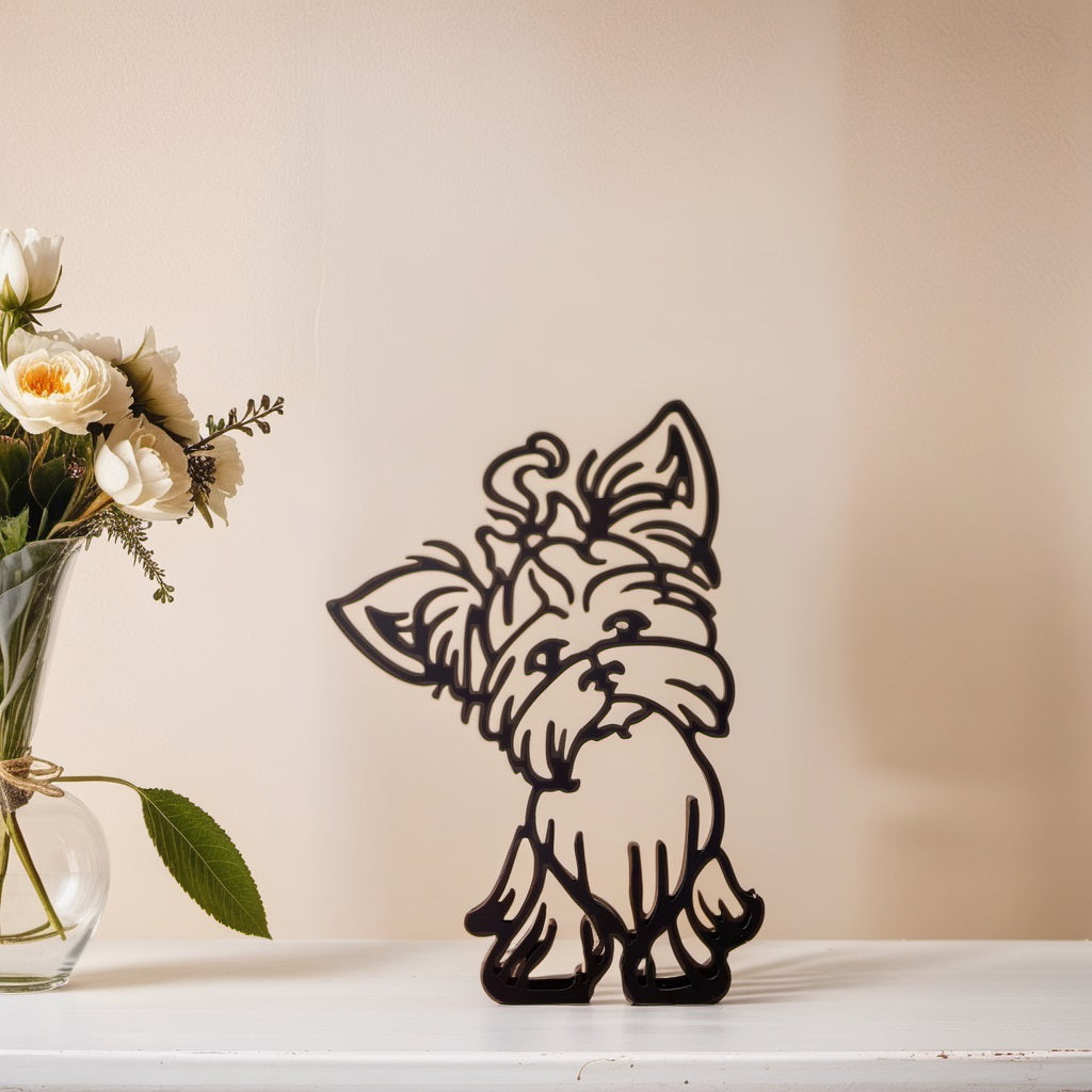Hondensculptuur - Artistry - Abstract Design - Unieke Woondecoratie